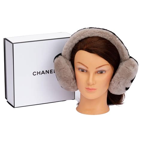 chanel number 3 earmuffs.